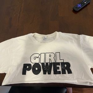Girl power mini top